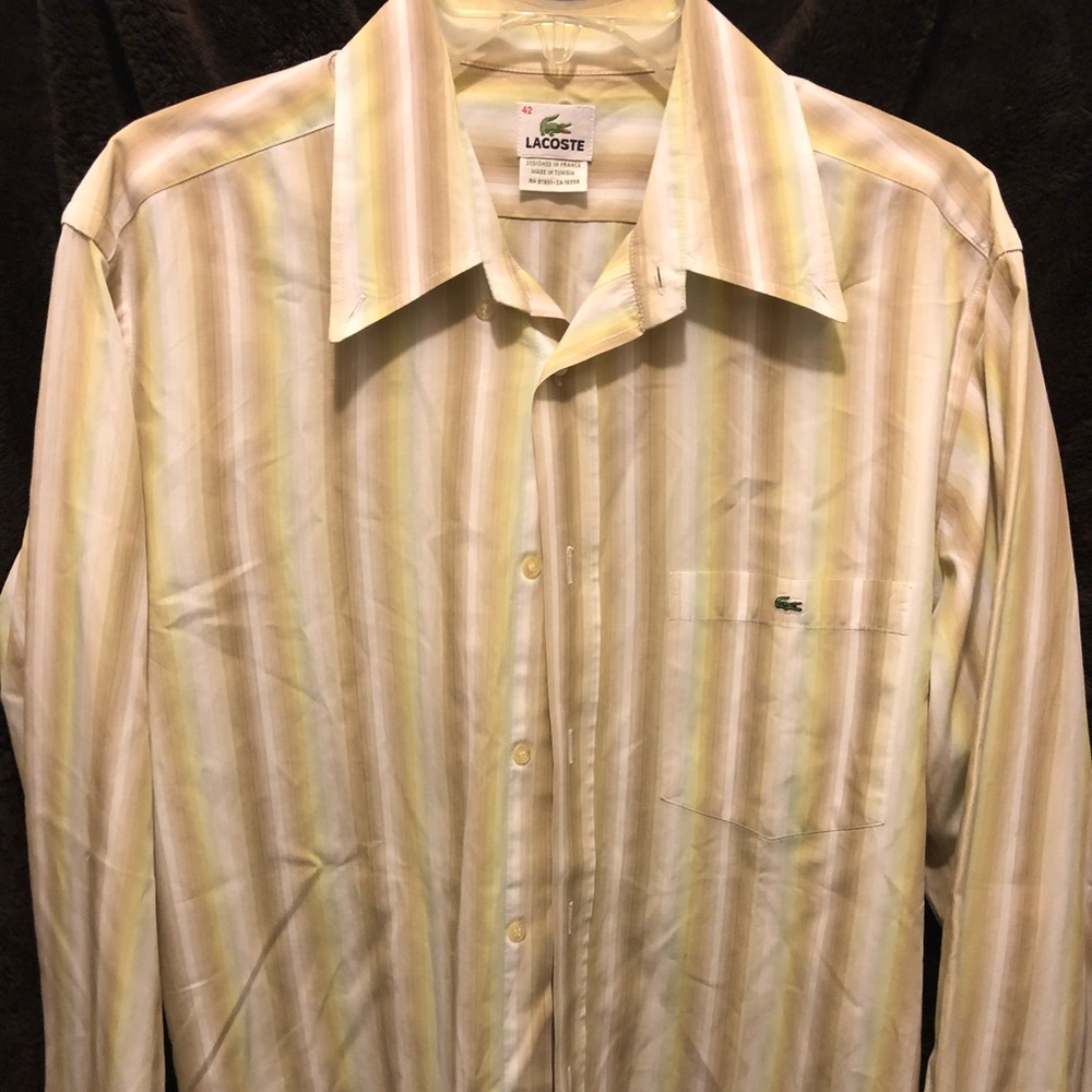 Men’s Lacoste Button Up
